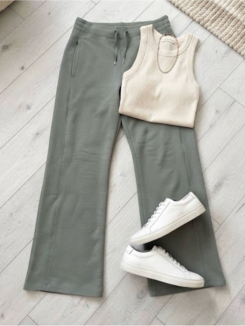 Women’s Scuba Knit Wide-Leg lounge Pants